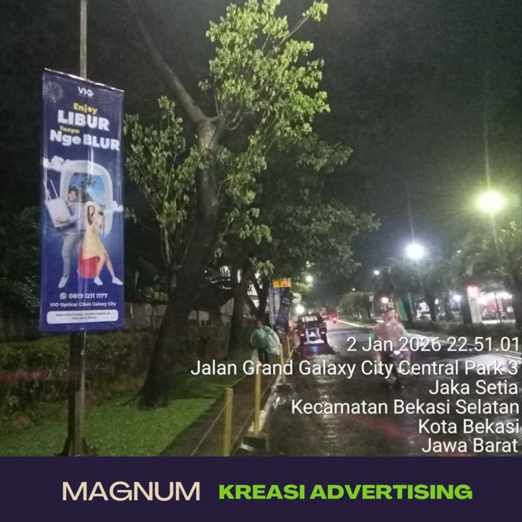 Pemasangan T Banner di Bekasi