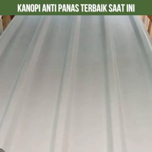 Kanopi yang Tidak Berisik Saat Hujan