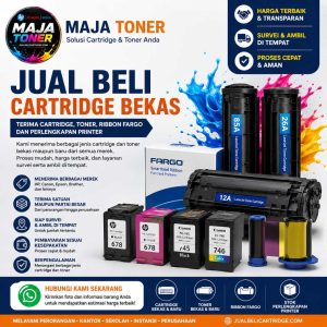 Tempat Jual Beli Tinta dan Toner Cartridge HP dan Canon